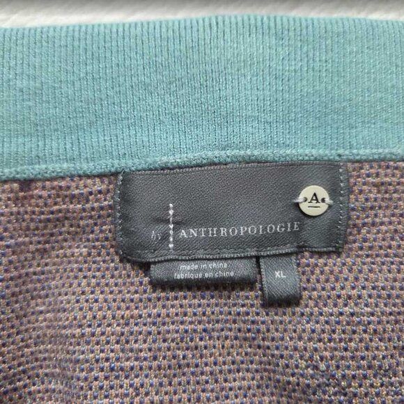 XL Anthropologie forest animal friends slim sweater knit skirt - Picture 5 of 11